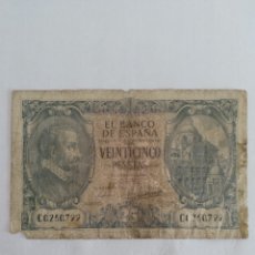 Billetes españoles: BILLETE ESPAÑA 25 PESETAS 1940 SERIE C