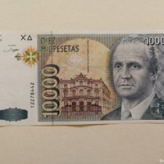 Billetes españoles: 10.000 PESETAS 1992 JUAN CARLOS EBC+ SERIE T. Lote 365317181