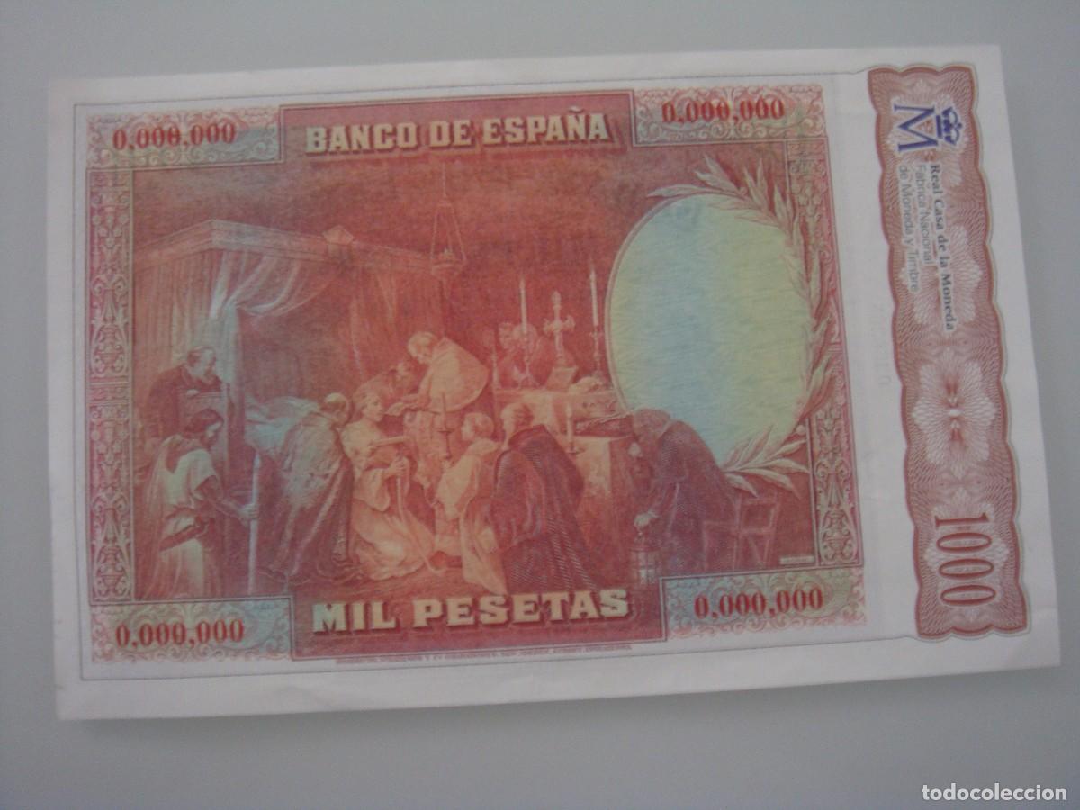 Billetes espa&ntilde;oles: FASCIMIL BILLETES ESPA&Ntilde;OLES - Foto 2