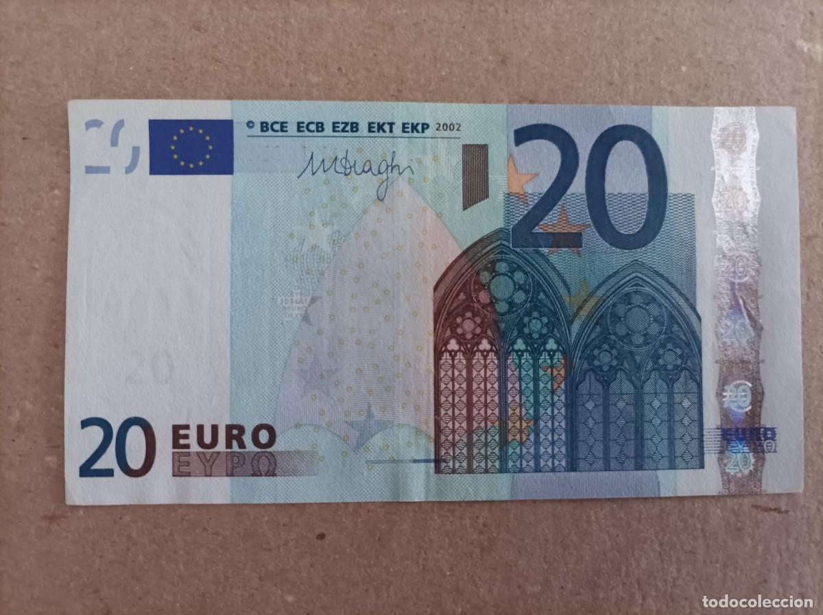 billete de 20 euros de la tercera firma de drag - Compra venta en  todocoleccion