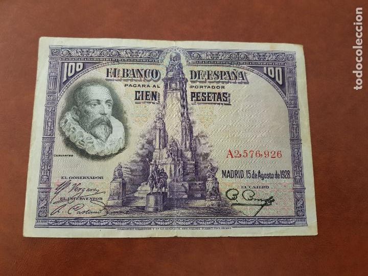 Billetes espa&ntilde;oles: ESPA&Ntilde;A 1928 - Foto 1
