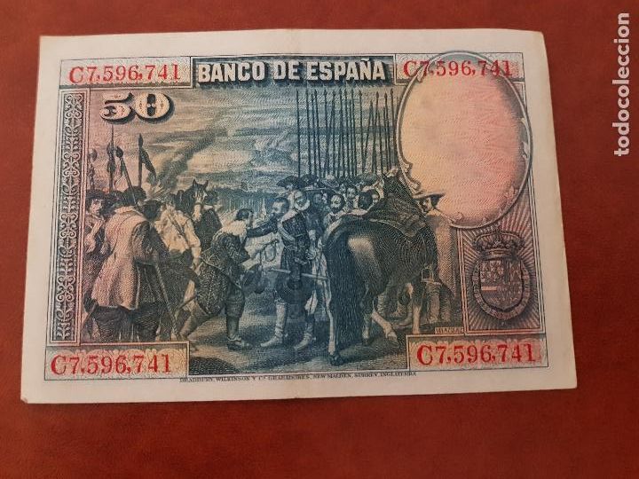 Billetes espa&ntilde;oles: ESPA&Ntilde;A 1928 ORIGINAL - Foto 2