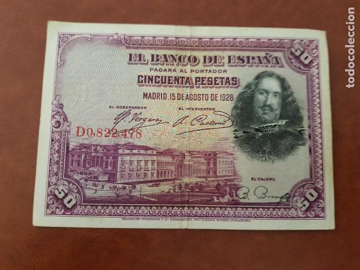 Billetes espa&ntilde;oles: ESPA&Ntilde;A 1928 ORIGINAL - Foto 1