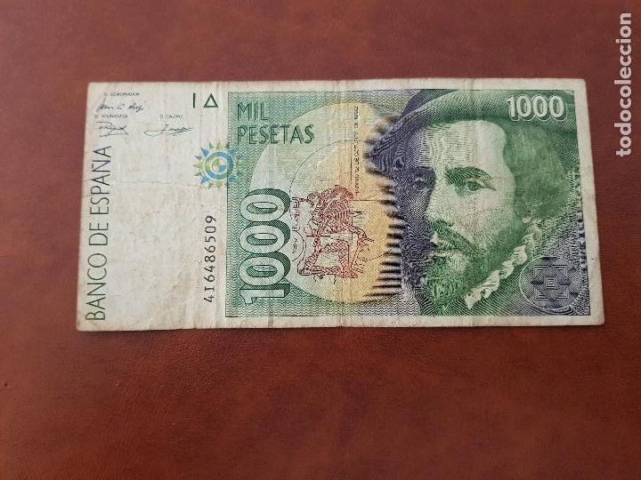 Billetes espa&ntilde;oles: ESPA&Ntilde;A 1000 PESETAS ORIGINAL - Foto 1