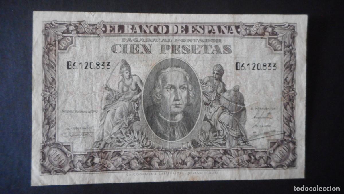Billetes espa&ntilde;oles: 100 PESETAS ENERO 1940 / MBC+ - Foto 1