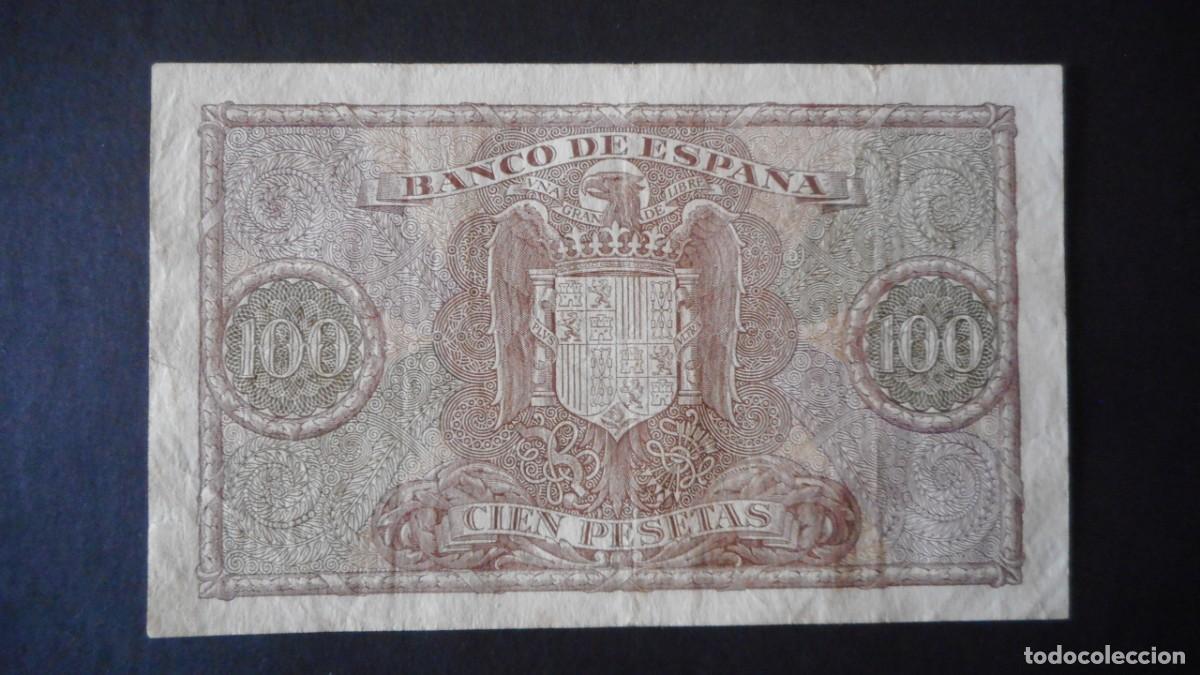 Billetes espa&ntilde;oles: 100 PESETAS ENERO 1940 / MBC+ - Foto 2