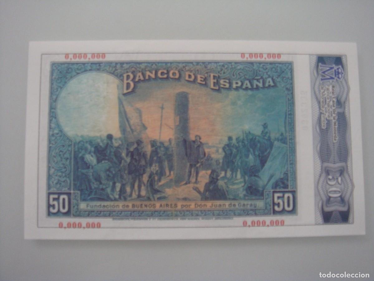 Billetes espa&ntilde;oles: FASCIMIL BILLETES ESPA&Ntilde;OLES - Foto 2