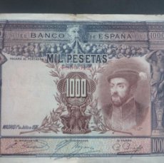 Billetes españoles: ESPAÑA 1000 PESETAS 1º DE JULIO DE 1925. EMPERADOR CARLOS V. BC.. Lote 374852099