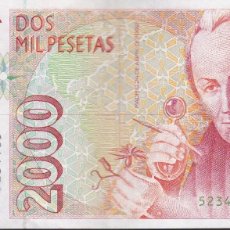 Billetes españoles: BILLETE DE ESPAÑA DE 2000 PTAS DEL 24/04/1992 SIN SERIE EN CALIDAD EBC. Lote 376864054