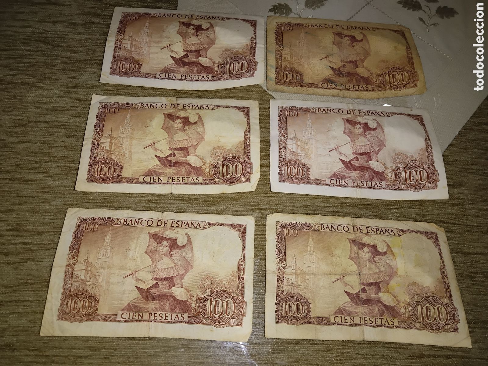 Billetes espa&ntilde;oles: Billetes espa&ntilde;oles y extranjeros - Foto 12