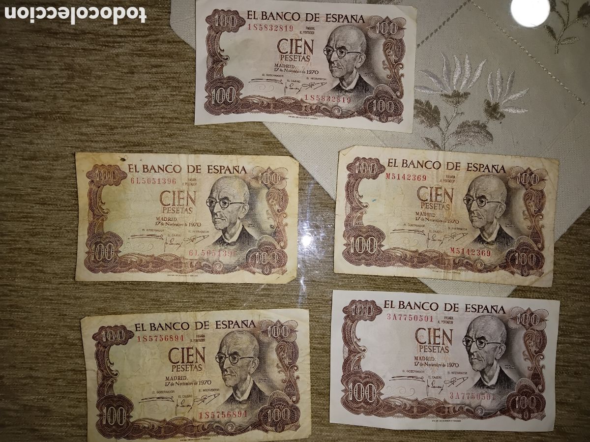 Billetes espa&ntilde;oles: Billetes espa&ntilde;oles y extranjeros - Foto 17