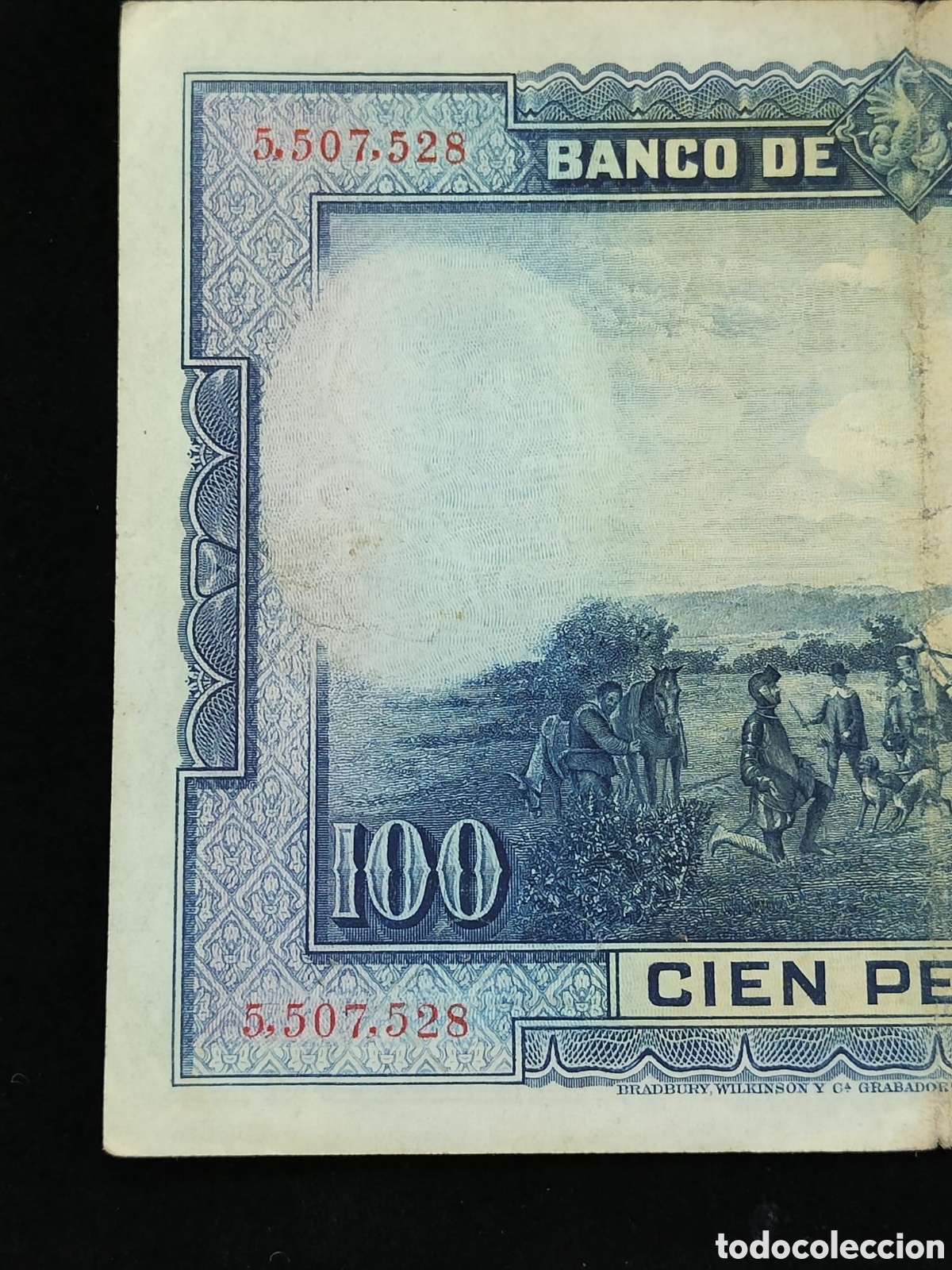 Billetes espa&ntilde;oles: ESPA&Ntilde;A 100 Pesetas SIN SERIE - Foto 3