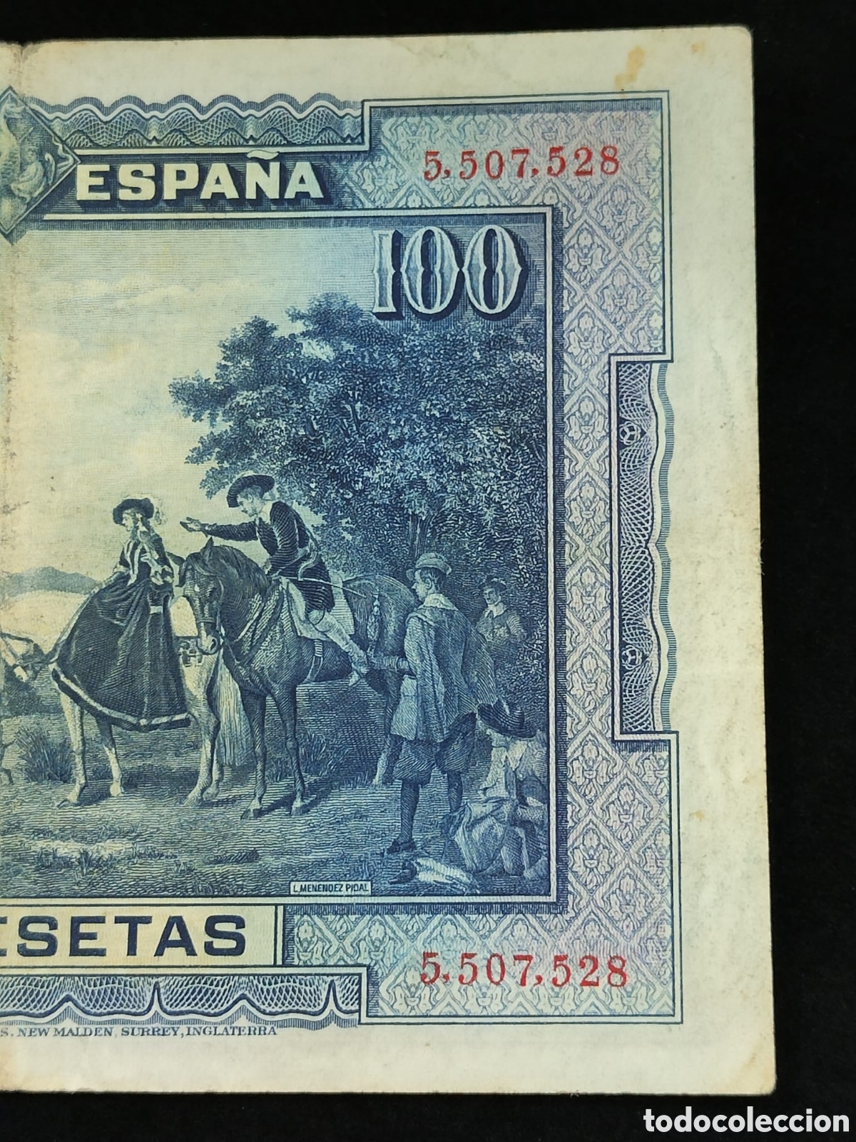 Billetes espa&ntilde;oles: ESPA&Ntilde;A 100 Pesetas SIN SERIE - Foto 8