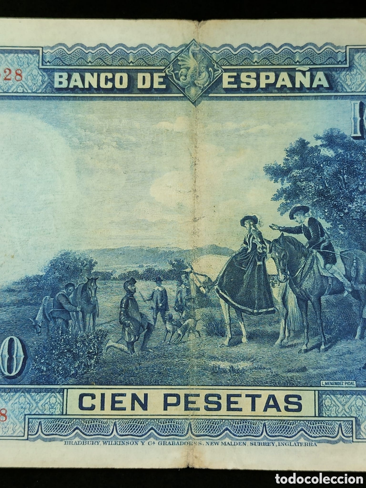 Billetes espa&ntilde;oles: ESPA&Ntilde;A 100 Pesetas SIN SERIE - Foto 9
