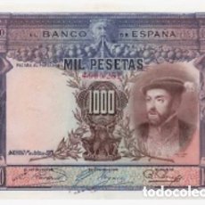 Billetes españoles: ESPAÑA 1000 PESETAS 1925 REPÚBLICA SC- EBC+