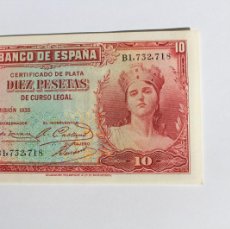 Billetes españoles: BILLETE DE 10 PESETAS EMISIÓN DE 1935 BANCO DE ESPAÑA EN SIN CIRCULAR
