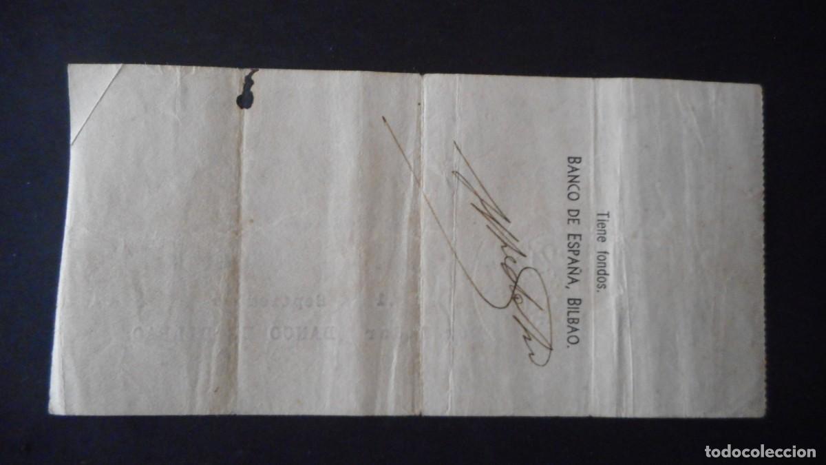 Billetes espa&ntilde;oles: 100 PESETAS 1936 BILBAO - Foto 2