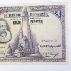 Billetes españoles: BILLETE DE 100 PESETAS DEL 15 DE AGOSTO DE 1926 BANCO DE ESPAÑA EN MBC+