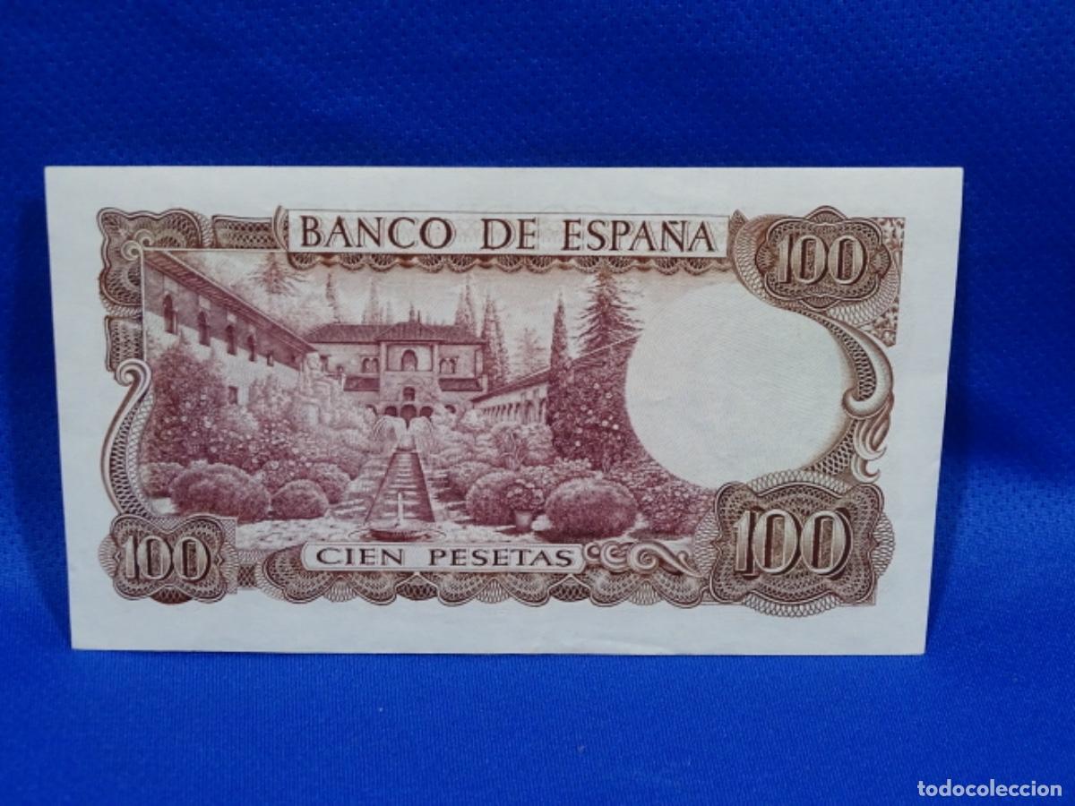 Billetes espa&ntilde;oles: DOS BILLETES DE 100 PESETAS DE MANUEL DE FALLA 1970. - Foto 3