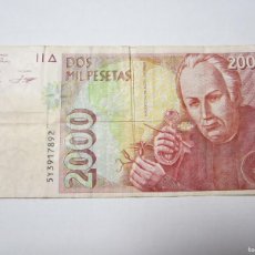 Billetes españoles: 2000 PESETAS DE 1992 SERIE 5Y-892