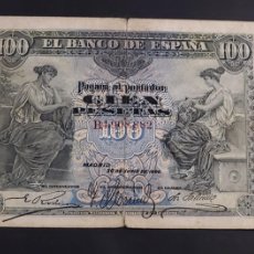 Billetes españoles: **100 PESETAS 1906 BONITO. Lote 401875939