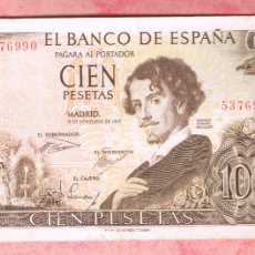 Billetes españoles: BILLETE DE 100 PESETAS AÑO 1965.. Lote 401988129