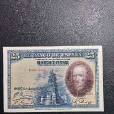 Billetes españoles: BILLETE 25 PESETAS 1928 - CALDERON - SERIE E. Lote 402770259