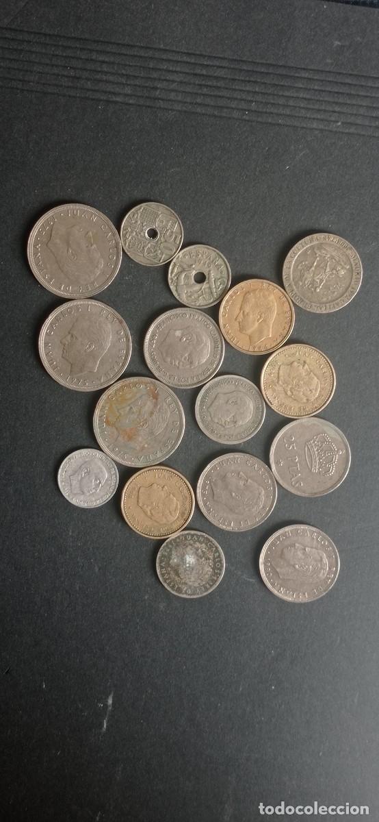 Billetes espa&ntilde;oles: Lote de monedas pesetas Espa&ntilde;olas - Foto 1