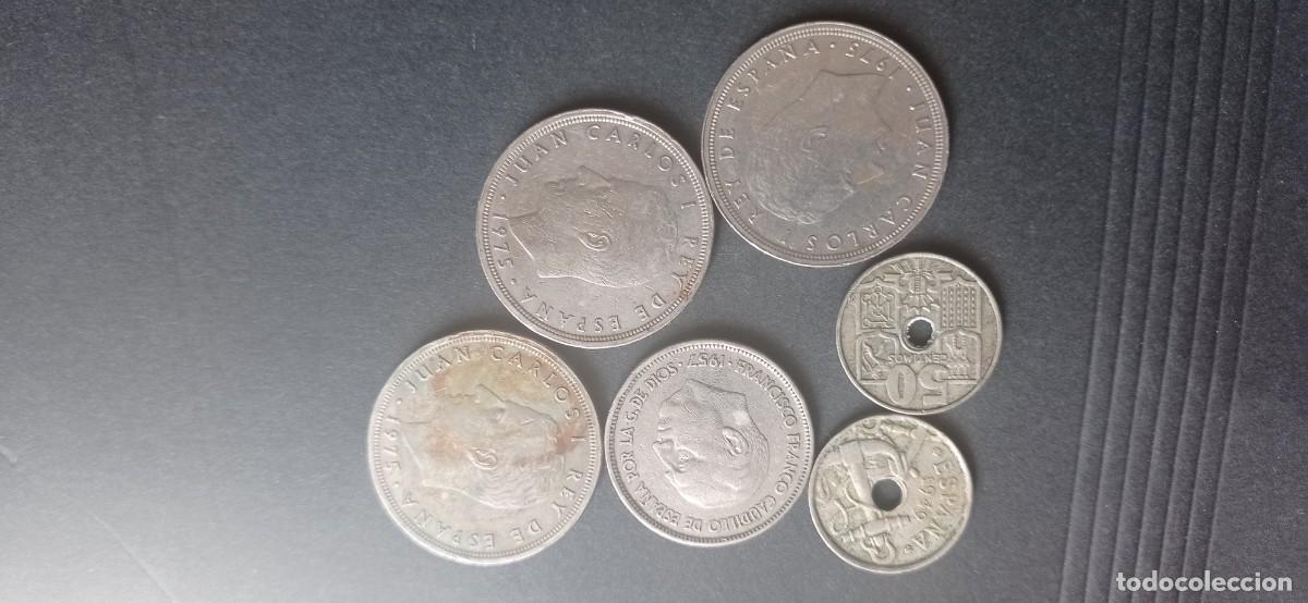 Billetes espa&ntilde;oles: Lote de monedas pesetas Espa&ntilde;olas - Foto 6