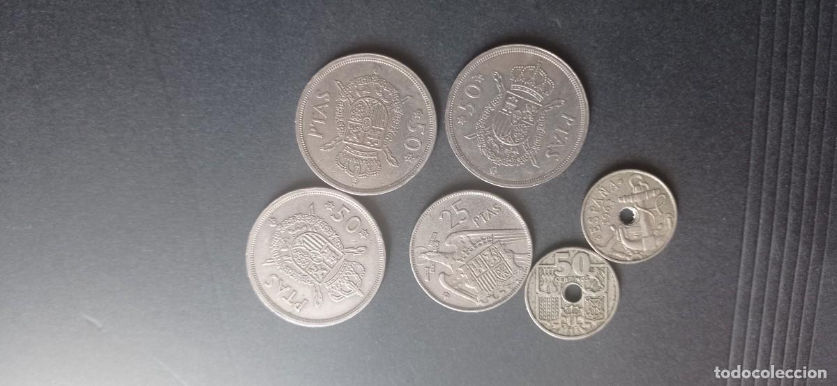 Billetes espa&ntilde;oles: Lote de monedas pesetas Espa&ntilde;olas - Foto 7