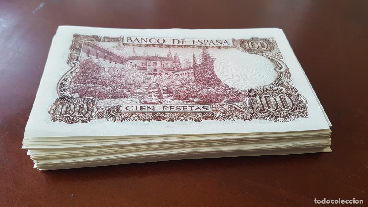 Billetes espa&ntilde;oles: 98 billetes de 100 ptas 1970 Manuel de Falla - Foto 4