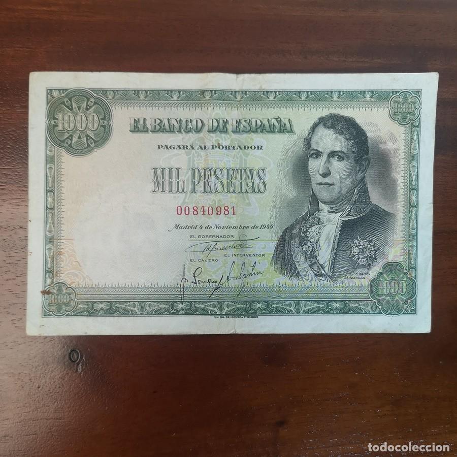 Billetes espa&ntilde;oles: Billete de 1000 Pesetas - Foto 1