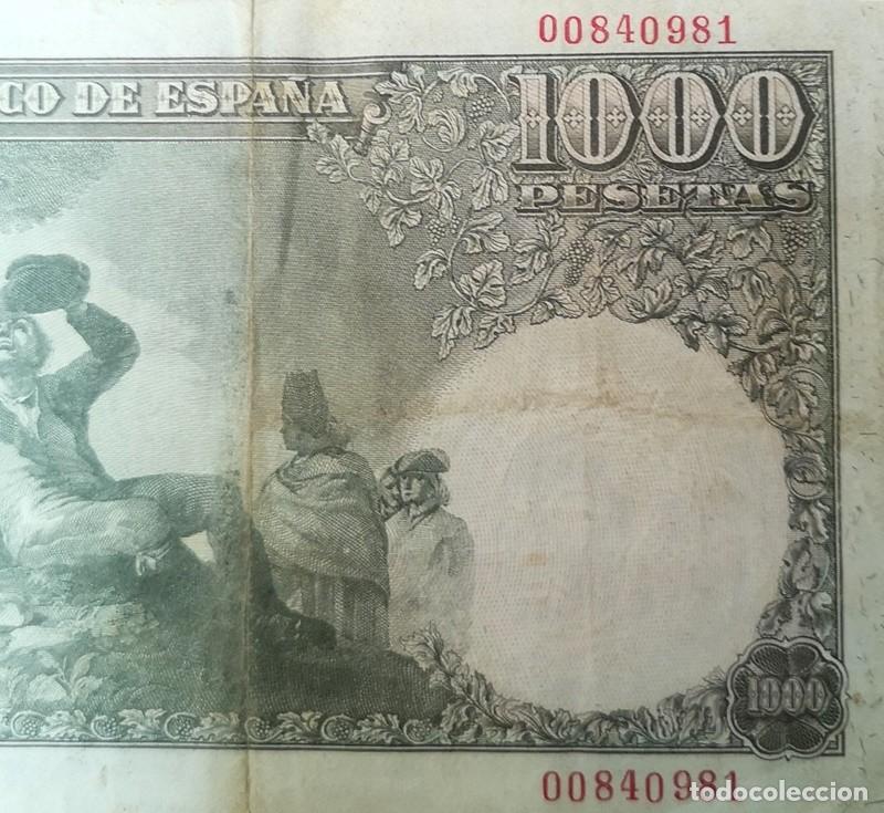 Billetes espa&ntilde;oles: Billete de 1000 Pesetas - Foto 5