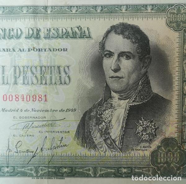 Billetes espa&ntilde;oles: Billete de 1000 Pesetas - Foto 6