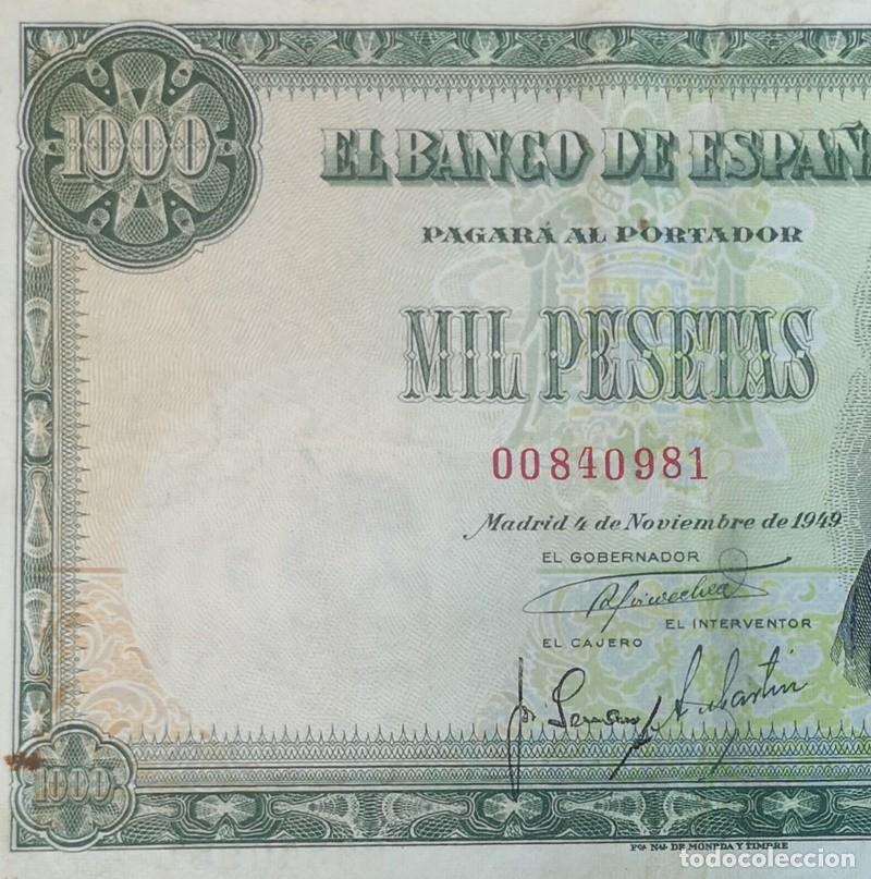 Billetes espa&ntilde;oles: Billete de 1000 Pesetas - Foto 7