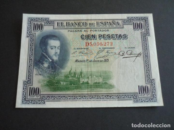 Billetes espa&ntilde;oles: BILLETE 100 PESETAS 1925 - Foto 1