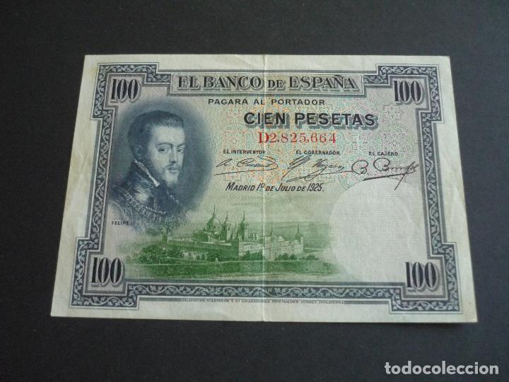Billetes espa&ntilde;oles: BILLETE 100 PESETAS 1925 - Foto 1