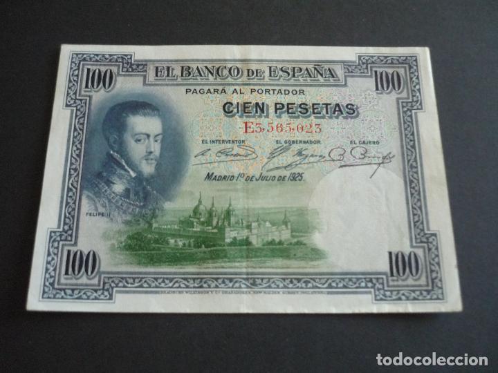 Billetes espa&ntilde;oles: BILLETE 100 PESETAS 1925 - Foto 1