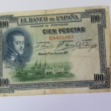 Billetes españoles: BILLETE DE 100 PESETAS DEL 1 DE JULIO DE 1925 DEL BANCO DE ESPAÑA CON SERIE RC+