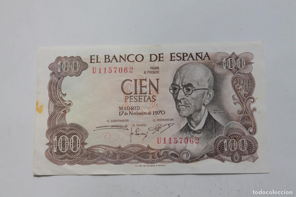 Billetes espa&ntilde;oles: BILLETE 100 PTS FALLA 1970 - Foto 1