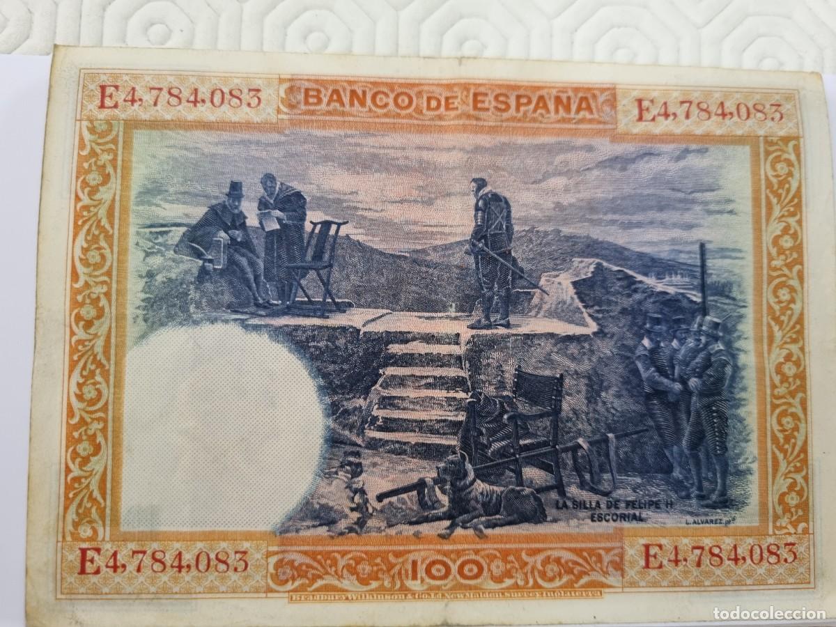 Billetes espa&ntilde;oles: 3 BILLETES 100 PESETAS DE 1925 - Foto 7