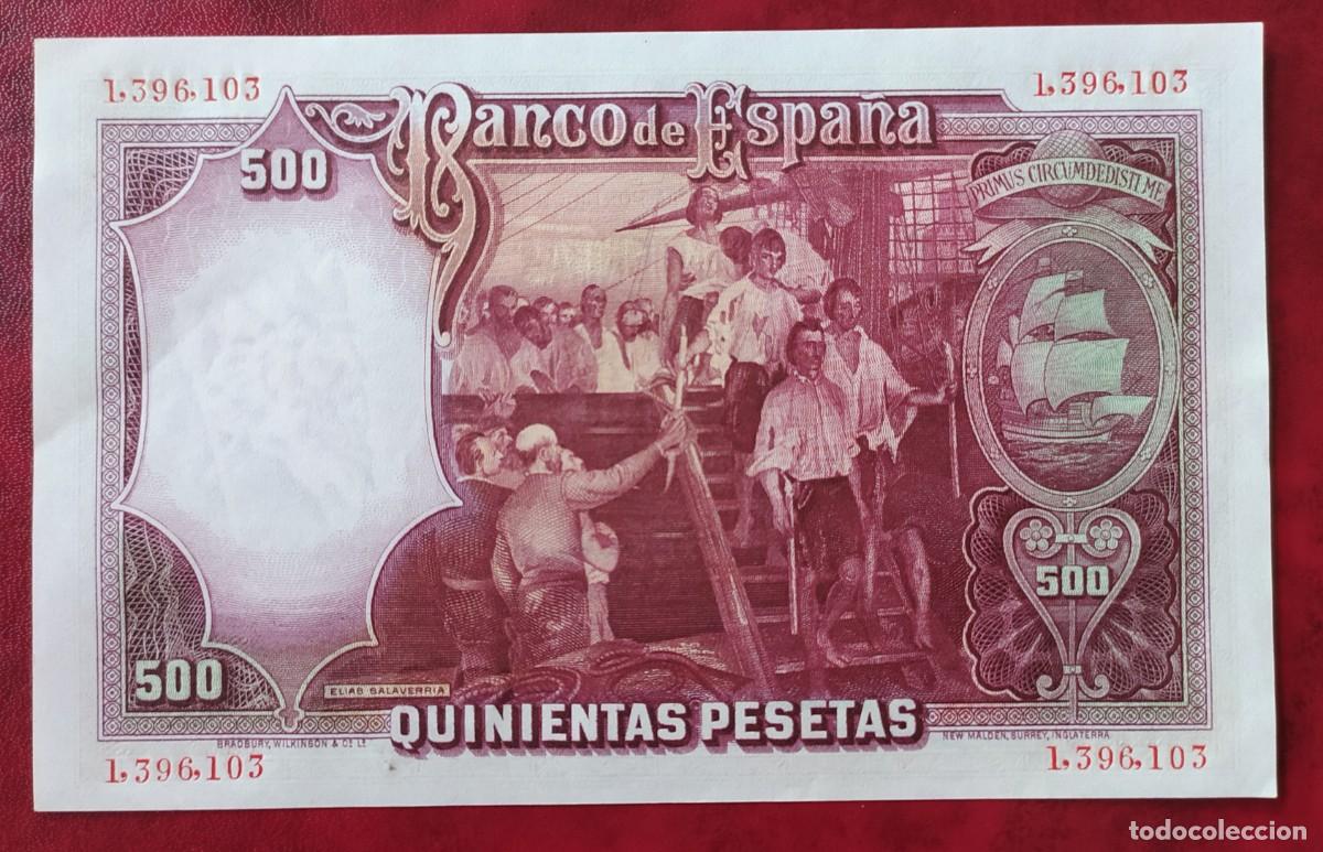 Billetes espa&ntilde;oles: 500 pesetas 1931 (SC) UNC - Foto 2