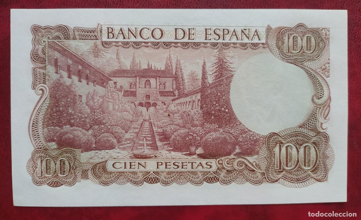 Billetes espa&ntilde;oles: 100 pesetas 1970 serie E ( SC) UNC - Foto 2