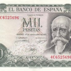 Billetes españoles: BILLETE : 1000 PESETAS 1971 - SERIE 4C