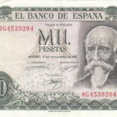Billetes españoles: BILLETE : 1000 PESETAS 1971 - SERIE 4G