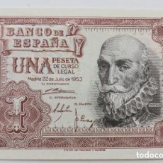 Billetes españoles: BILLETE DE 1 PESETA 1953. SERIE B. SIN CIRCULAR.
