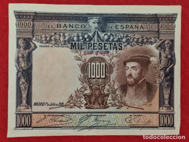 Billets espagnols: BILLETE 1000 PESETAS 1925 MBC SIN SERIE ORIGINAL T822