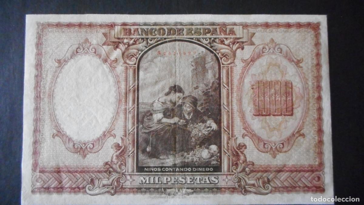 Billetes espa&ntilde;oles: 1000 PESETAS 1940 / MBC+ / A - Foto 2