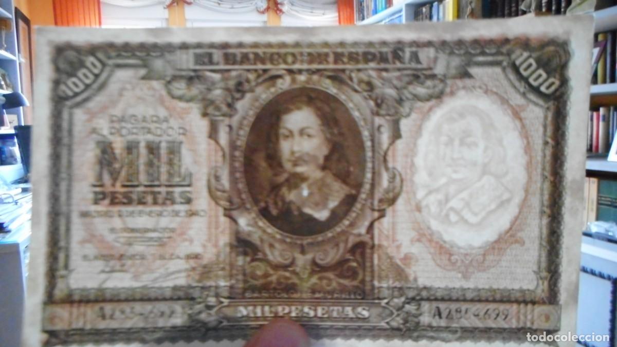Billetes espa&ntilde;oles: 1000 PESETAS 1940 / MBC+ / A - Foto 3
