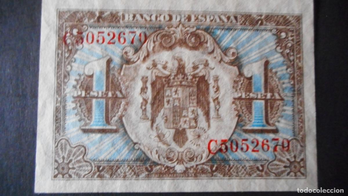Billetes espa&ntilde;oles: 1 PESETA 1940 / SC / A - Foto 2